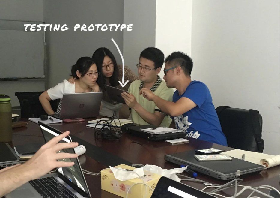 Testing prototype