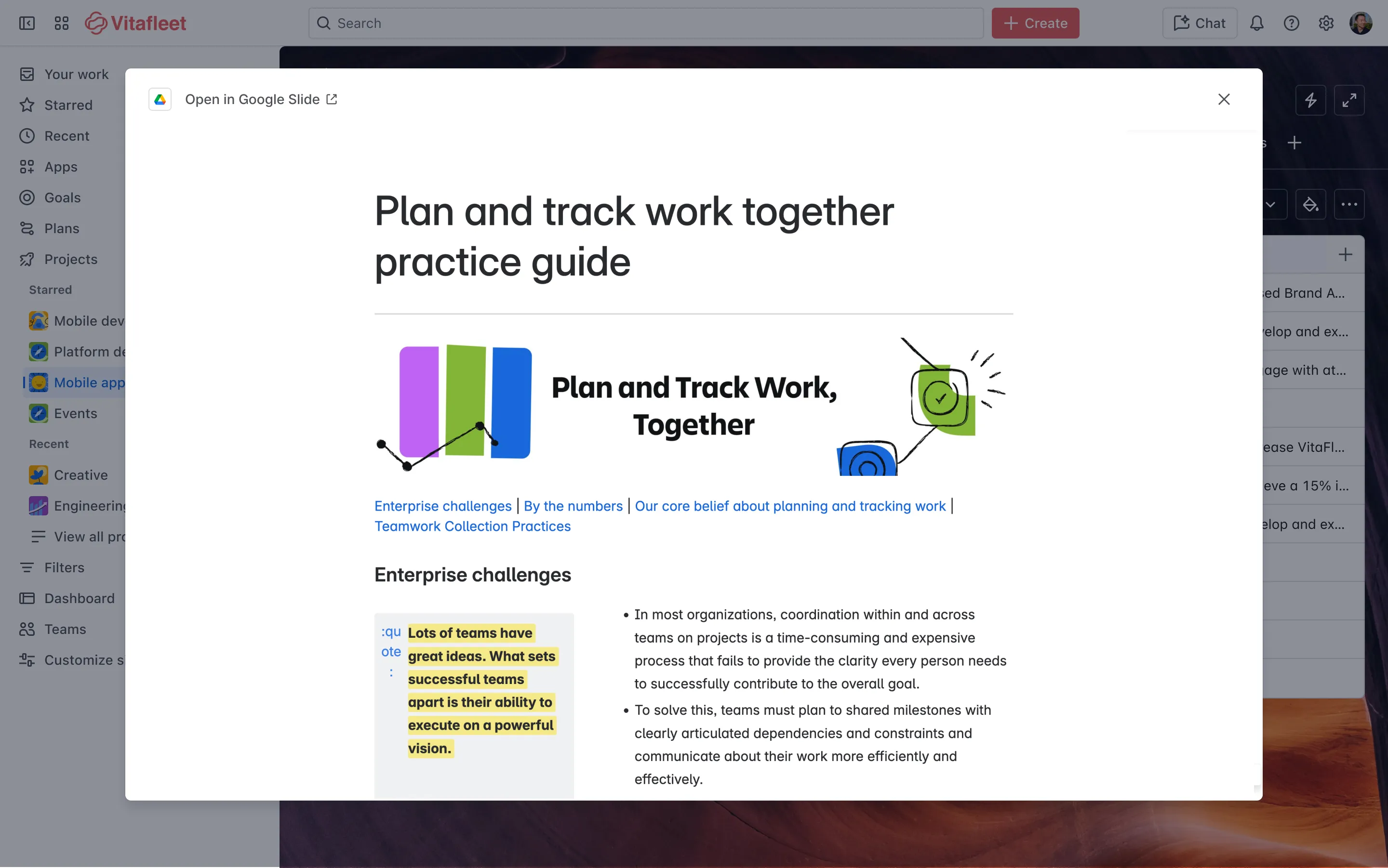 Practice guide in situ
